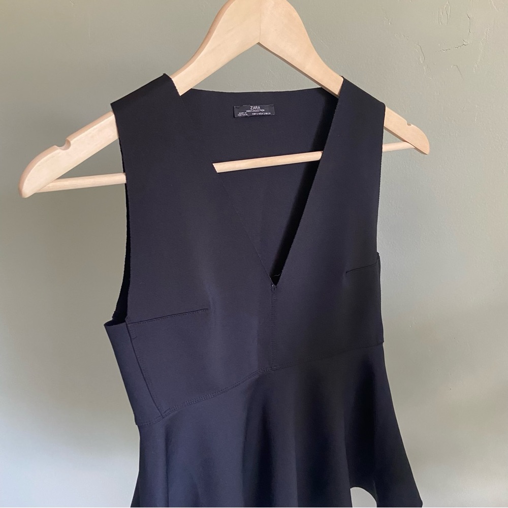 ZARA PEPLUM TOP, Size S - Picture 3 of 6